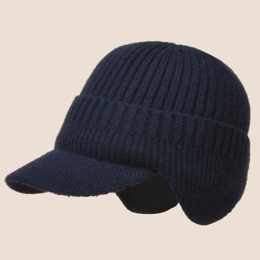 Gorro Tejido de Abrigo para Otoño e Invierno - Protección Auditiva Estilo Europeo - Image 3