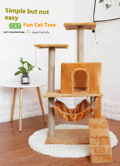 Árbol Rascador para Gatos con Torre de Escalada Espada - Image 16
