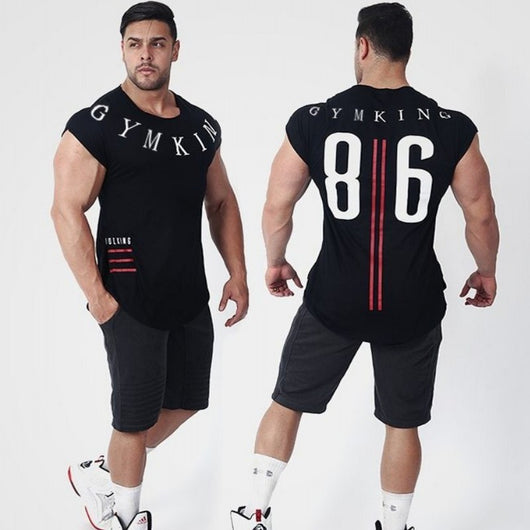 Camiseta Deportiva de Algodón para Correr y Uso Casual - Image 9
