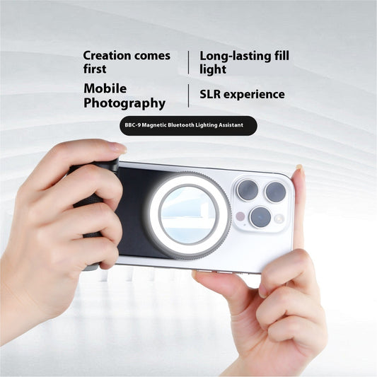 Luz de Relleno Magnética Antivibraciones para Fotos y Videos en Vivo