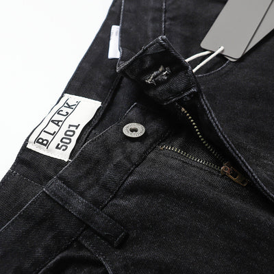 Jeans Hip Hop Vintage Desgastados con Detalles Floral - Image 12
