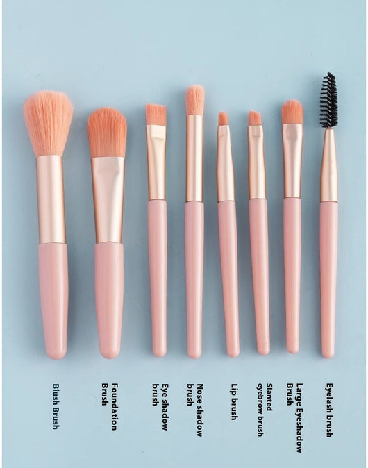 Set de 8 Brochas de Maquillaje Profesional Portátil - Image 11