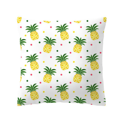 Funda de Almohada Hawaiana con Diseño Geométrico Amarillo - Image 7
