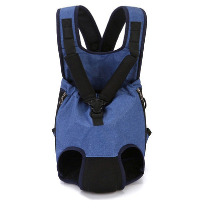 Mochila Transportadora para Mascotas Plegable Canvas y Mesh