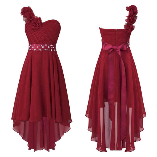 Vestido de Noche Asimétrico Tubo con Hombro Descubierto - Image 12