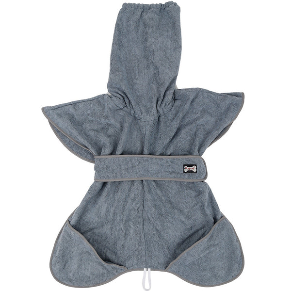 Bata de Baño para Perros en Algodón - Toalla Súper Absorbente