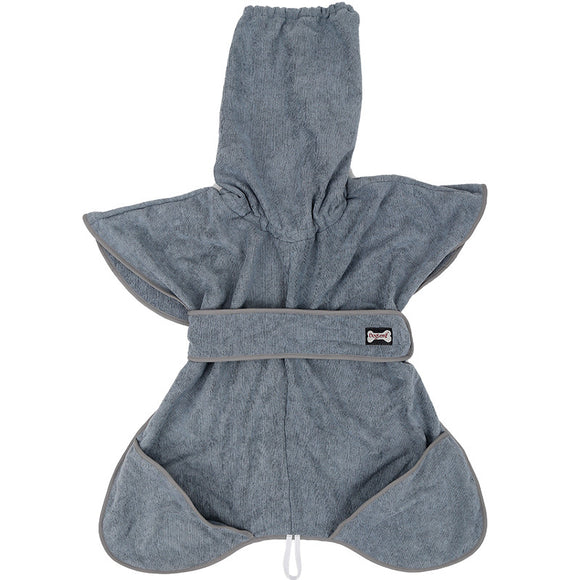 Bata de Baño para Perros en Algodón - Toalla Súper Absorbente