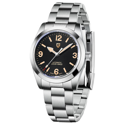 Reloj Mecánico Automático para Hombre en Acero Inoxidable Resistente al Agua Estilo Retro - Image 6