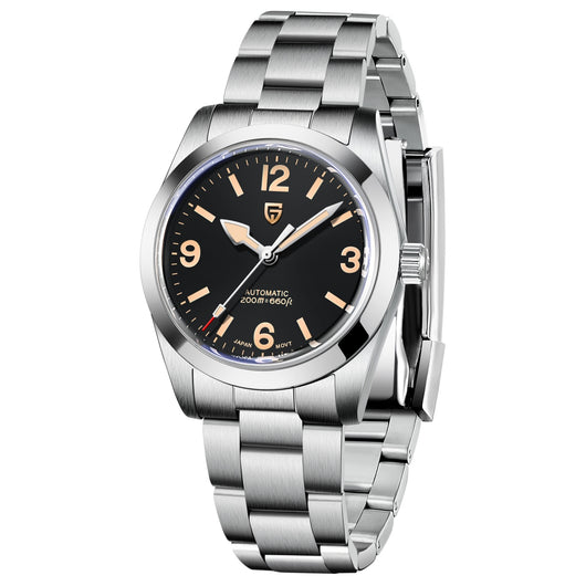 Reloj Mecánico Automático para Hombre en Acero Inoxidable Resistente al Agua Estilo Retro - Image 6