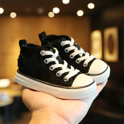 Zapatillas Altas de Lona con Estampado Leopardo para Bebé - Image 11