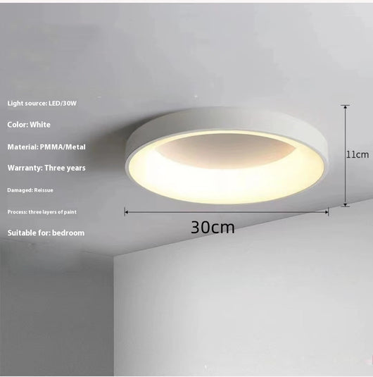 Lámpara de Techo Redonda Moderna para Dormitorio y Sala de Estar - Image 5