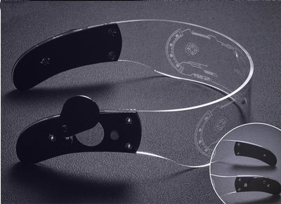 Gafas LED Luminosas con Efecto Tecnológico Futurista - Image 13