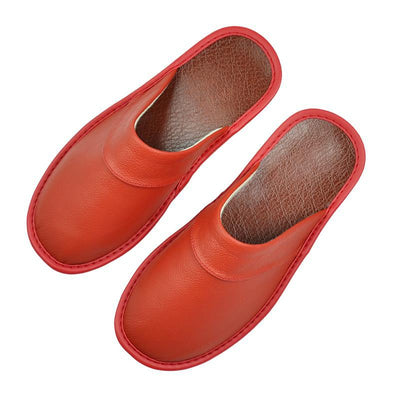 Pantuflas de Cuero Baotou para Casa - Comodidad Premium - Image 16