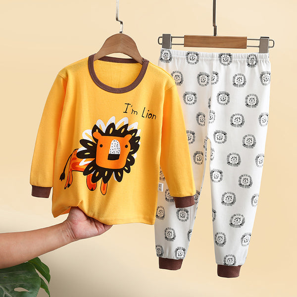 Pijama Infantil Estampado CUHK - Conjunto Cómodo para el Hogar