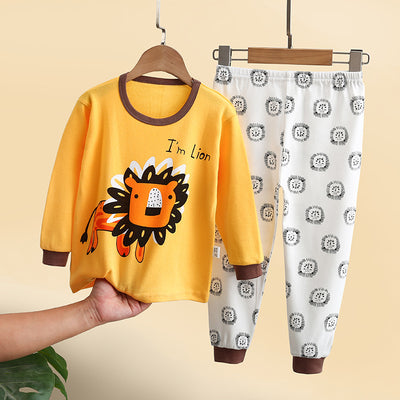 Pijama Infantil Estampado CUHK - Conjunto Cómodo para el Hogar