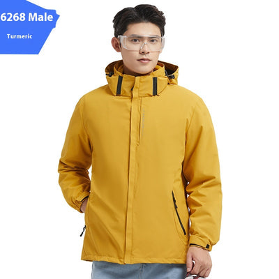 Chaqueta Impermeable Desmontable con Forro Polar - Abrigo 2 en 1 - Image 13