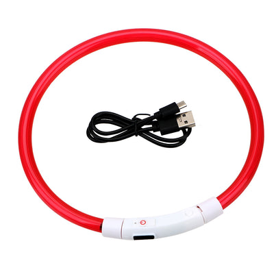 Collar Luminoso Recargable para Mascotas con Tres Modos de Destello - Image 28