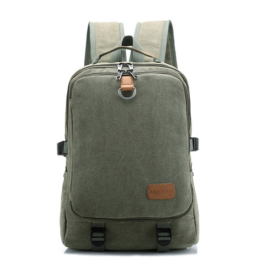Mochila Casual Retro de Lona para Hombre - Image 11