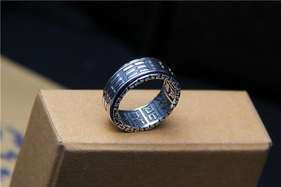 Anillo Plata Esterlina Yin Yang Pez - Universo y Armonía - Image 8