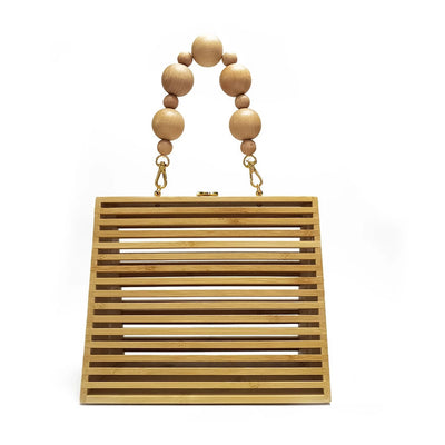 Bolsa Tejida para Mujer con Diseño Calado Portátil - Image 7