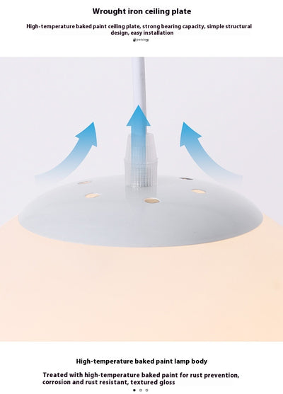 Lámpara de Techo Minimalista con Esfera Simple para Sala - Image 32