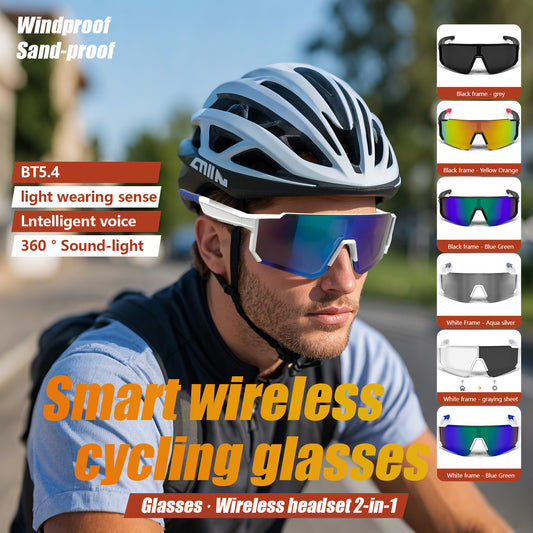Gafas Inteligentes Deportivas con Bluetooth y Audio Integrado