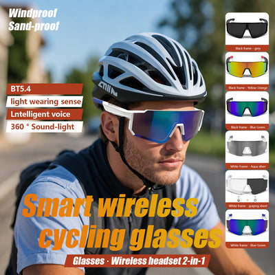 Gafas Inteligentes Deportivas con Bluetooth y Audio Integrado
