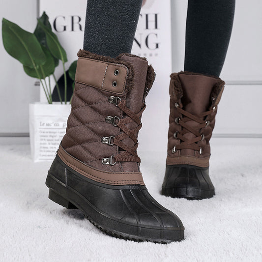 Botas de Nieve Impermeables Antideslizantes para Mujer