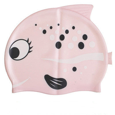 Gorro de Natación de Silicona para Niños con Dibujos Animados - Image 14