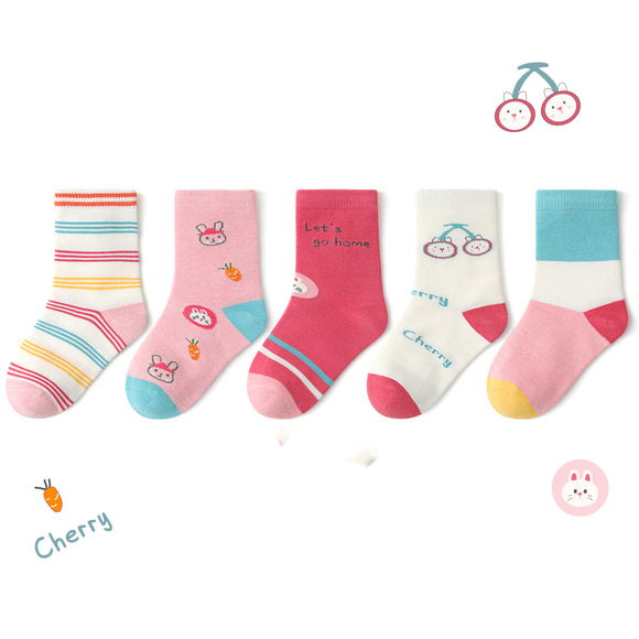 Calcetines de Algodón para Niños - Tubo Invierno