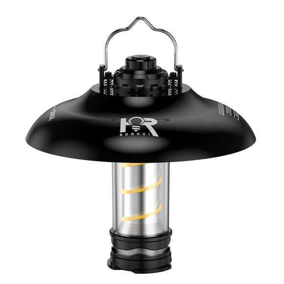 Linterna Táctica LED para Campamento con Luz Ambiental Ajustable