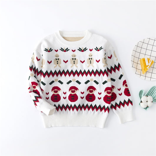 Suéter Familiar Año Nuevo Mamá e Hija - Tejido Coordinado - Image 14