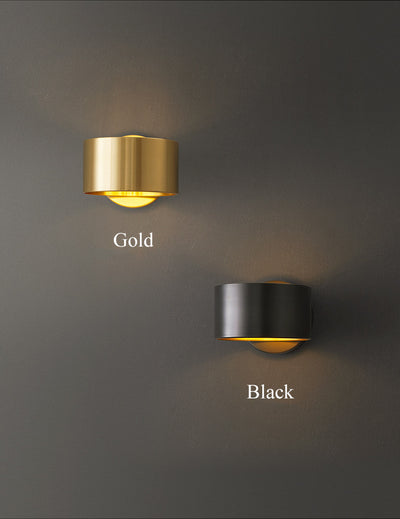 Lámpara de Pared Cobre Minimalista para Sala de Estar - Image 12