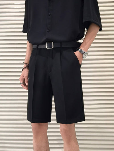 Pantalones Casuales Holgados de Cinco Bolsillos en Colores Sólidos para Hombre