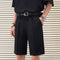 Pantalones Casuales Holgados de Cinco Bolsillos en Colores Sólidos para Hombre