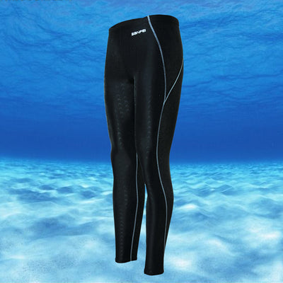 Traje de Baño Competencia Shark Skin Protección Solar Piernas Largas Hombre - Image 12