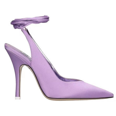 Sandalias de Tacón Alto con Punta Afilada y Tira al Tobillo - Diseño Europeo Exclusivo - Image 6