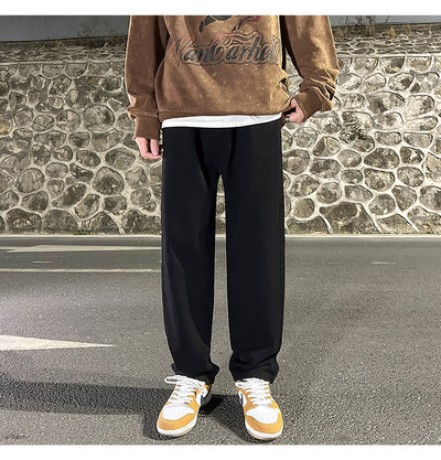 Jeans Grises Holgados de Pierna Recta para Hombre - Image 11