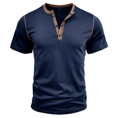 Polo Clásico de Manga Corta con Cuello V - Camiseta Fresca para Hombre - Image 42