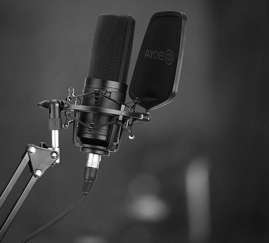 Micrófono Condensador de Diafragma Grande para Karaoke, Computadora y Móvil - Image 5