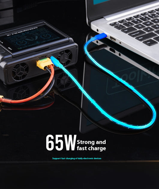 Cargador Dual M8D con Pantalla Táctil Color - Entrada de Alta Potencia para Drones - Image 8