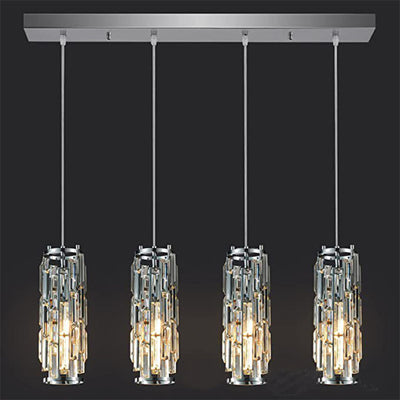 Lámpara Colgante Industrial Cristal LED Cabecera Restaurante Pasillo - Image 12