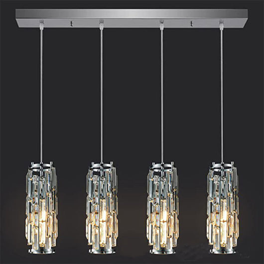 Lámpara Colgante Industrial Cristal LED Cabecera Restaurante Pasillo - Image 12