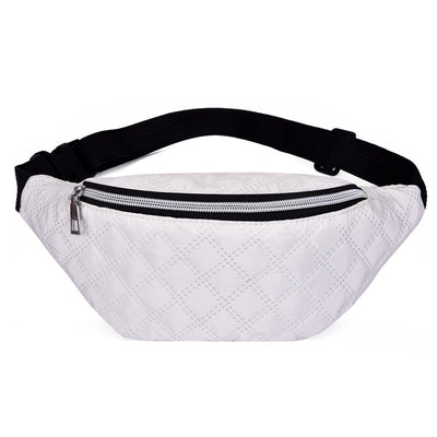 Bolsa de Cintura Nylon de Gran Capacidad Unisex con Correa Diagonal