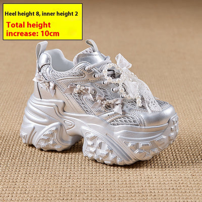 Zapatillas Deportivas Elevadoras con Malla Transpirable y Suela Reforzada - Image 9