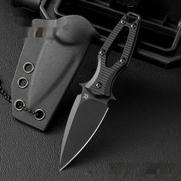 Cuchillo Táctico de Acero Inoxidable de Alta Dureza