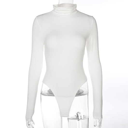 Jumpsuit Ajustado Cuello Alto Elegante - Image 27
