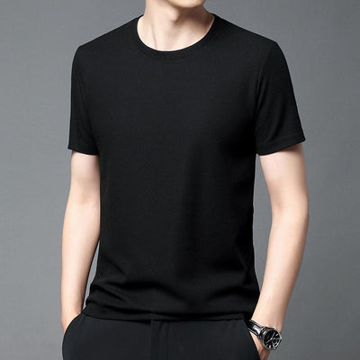Playera Holgada de Cuello Redondo con Textura Waffle para Hombre - Image 12