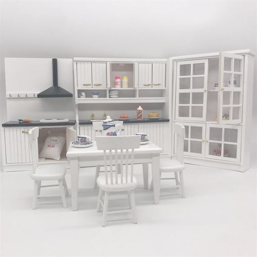 Cocina de Casita de Muñecas Miniatura 12 Piezas - Image 7