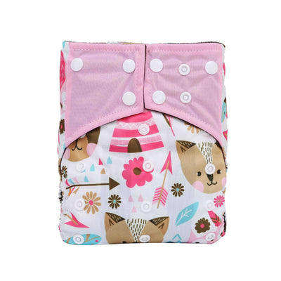 Pañal de Tela Reutilizable Bambú Carbón con Estampado Digital - Image 35